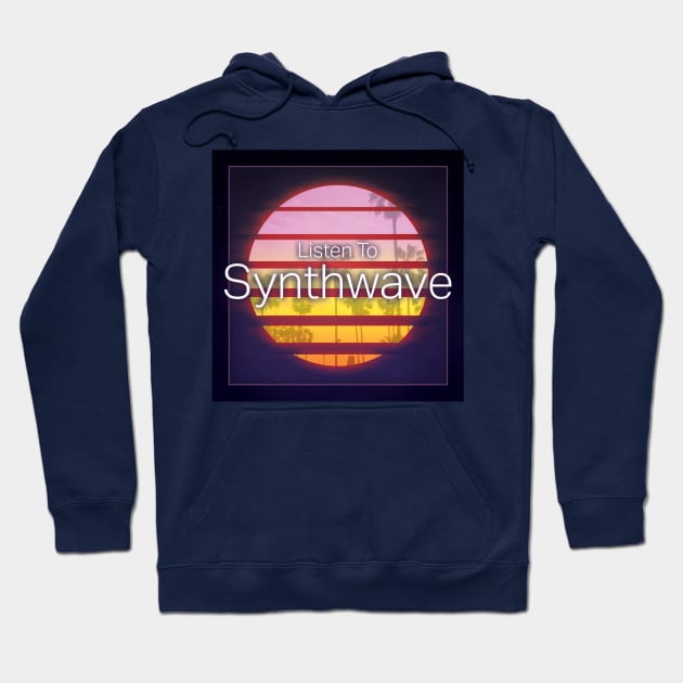 Listen to Synthwave - 1984 Hoodie by patrickkingart